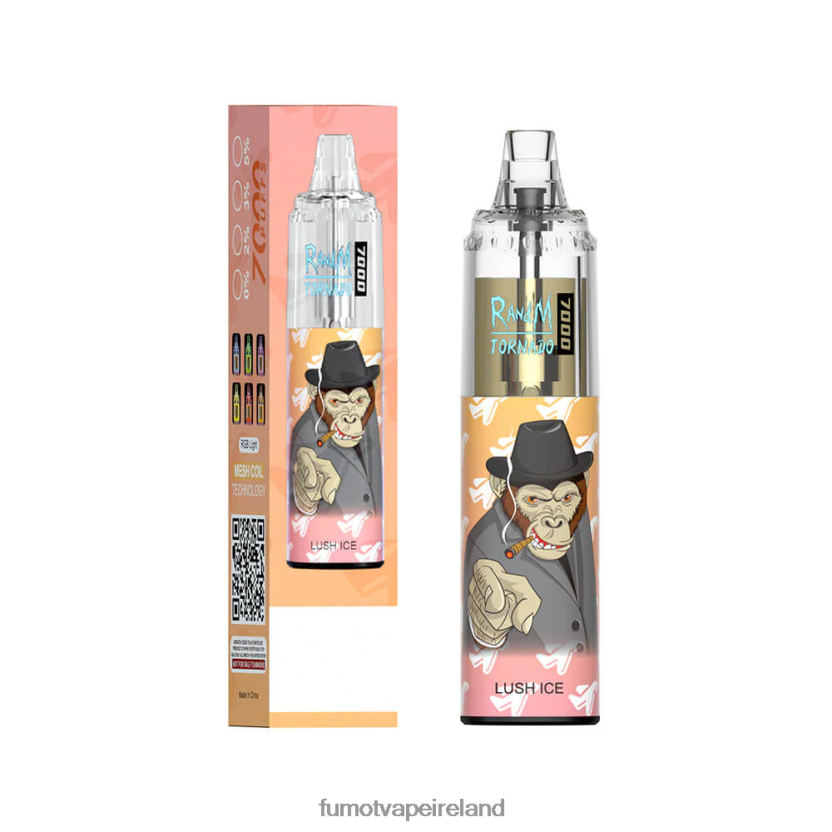 Fumot Tornado 14ML (1 Piece) 7000 Disposable Vape Pen T6F62687 | Fumot Discount Code Peach Mango